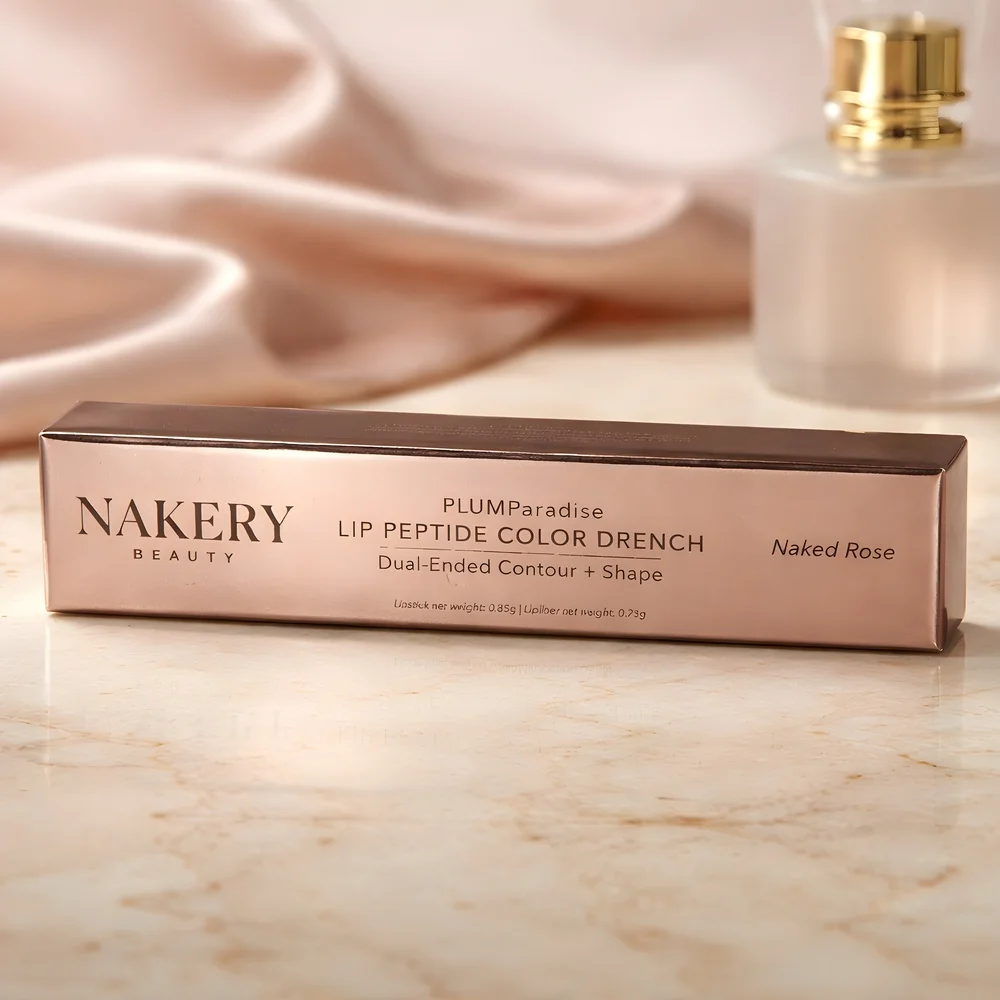 Nakery Beauty Lip Peptide Color Drench - Naked Rose